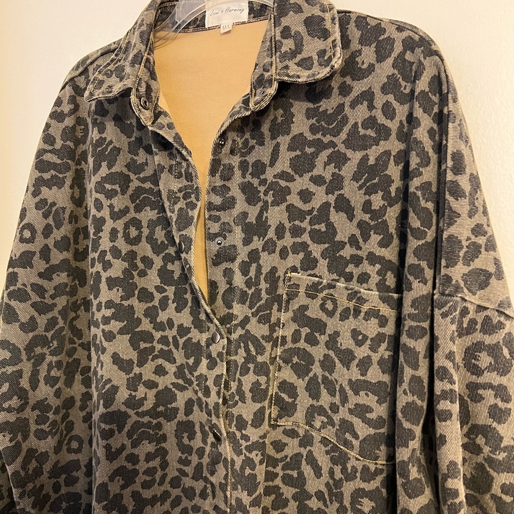 Leopard Shacket